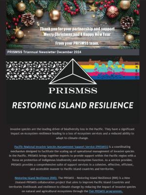 PRISMSS Triannual Newsletter December 2024